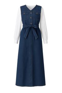 Платье MODAMIHRAM, темно-синий