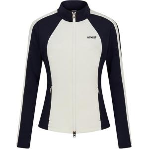 Куртка женская бело-синий K·Swiss