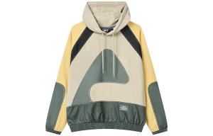 Толстовка мужская The Dome Is серо-зеленая Fila, серо-зеленый