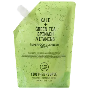 Очищающее средство Superfood с мягким антиоксидантом, сменный блок Youth To The People, 16.9 oz/500 mL Refill Pouch
