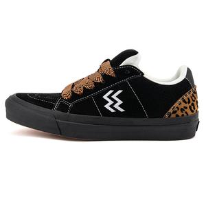 WANSWER Кроссовки для скейтбординга с амортизацией, износостойкими и поддерживающими низкими подошвами, унисекс Morse Black Panther