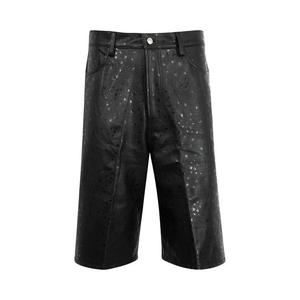 Шорты Nahmias Leather Star Baggy Carpenter Shorts, Black
