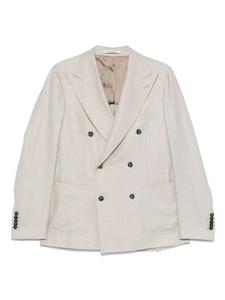 Двубортный блейзер Tagliatore, нейтральный