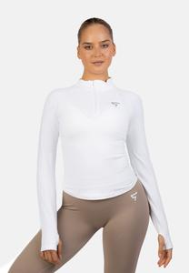Топ SQUATPROOF EVE SEAMLESS HALF ZIP, White