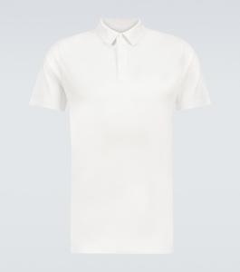 Рубашка-поло Ramsay из смесового хлопка Derek Rose, белый