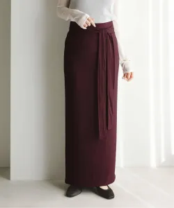 Юбка-обертка Aniven в рубчик Noble, цвет Bordeaux