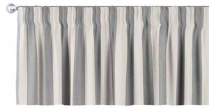 Короткая штора Dekoria Quadro, 260x1x40 см цвет weiße streifen