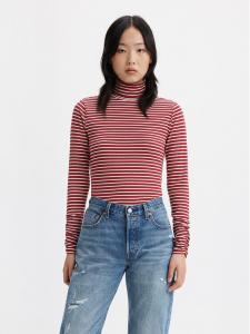 Свитер с высоким воротником приталенного кроя Levi's, розовый