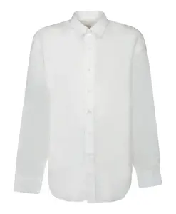 Белая рубашка, классический воротник, застежка на пуговицы. Costumein, белый