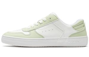 Кроссовки для скейтбординга женские, низкие, белые/зеленые Rockfish