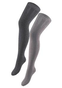 Носки LAVANA basic Overknees, черный