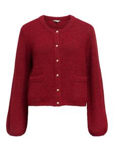 Вязаный кардиган OBJECT OBJSAGGIA, Wine Red