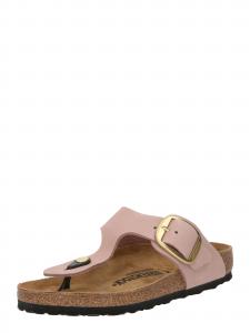 BIRKENSTOCK Сандалии T-Bar 'Gizeh Lenb' в цвете Rose