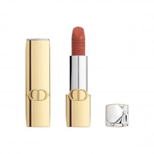 DIOR Бархатная помада vivid blue gold, легко растушевывается, натуральный оттенок