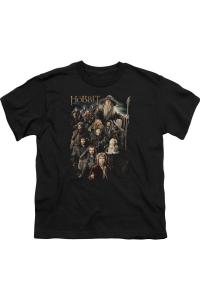 Футболка The Hobbit Somber Company с коротким рукавом для детей Gildan, черный