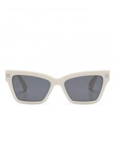 Солнцезащитные очки в квадратной оправе Off-White Eyewear, белый
