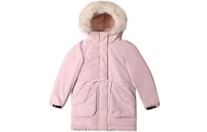 Пуховик женский розовый New Balance