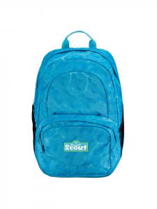 Scout Школьный рюкзак X, 39 см, цвет «Водяная лилия»