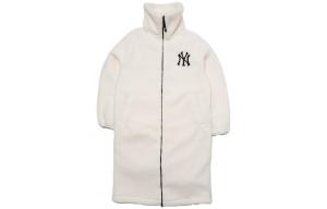 MLB Нью-Йорк Янкиз бархатная куртка женская айвори, Ivory