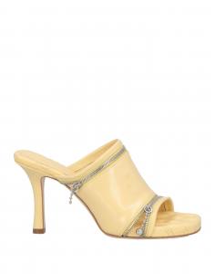 Сандалии Burberry, пастельно-желтый