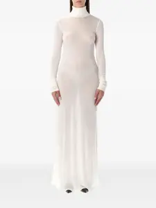 Макси-платье с воротником-стойкой The Garment, нейтральный