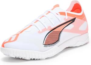 Футбольные бутсы Puma Men's Ultra 5 Match Turf Trainer, белый/черный/красный