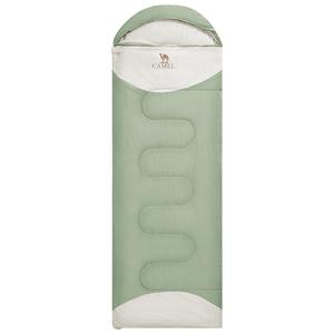 Спальные мешки для кемпинга на открытом воздухе ночной сон пух хлопок одинарные двойные CAMEL, серебряный зеленый/Oat Right