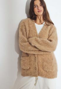 Кардиган NA-KD Cardigan, Camel/Beige