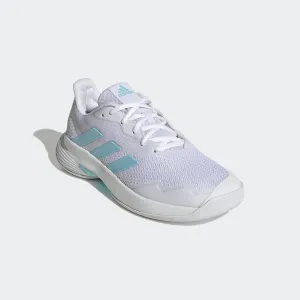 Теннисные кроссовки adidas Performance "COURTJAM CONTROL", подходят для полов в помещении, цвет Cloud White / Bliss Blue / Cloud White