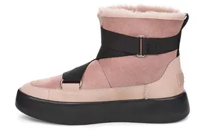 Угги женские UGG Classic Boom Buckle, розовый