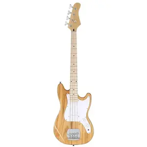 Unbranded Электрогитара GB P Bass с 4 струнами, с одинарным датчиком, с сумкой