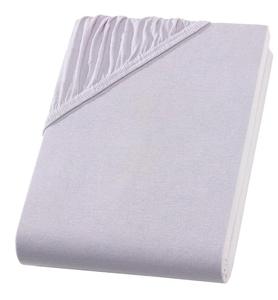 Простыня Carpe Sonno серебристый, 120/200 см