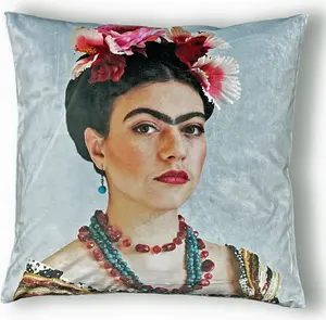 Наволочка для подушки Rosanna Sky 45 x 45 см из 100% полиэстерового велюра с застежкой-молнией