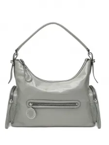 Сумка через плечо Dartmoor на молнии Stella Mccartney, серый