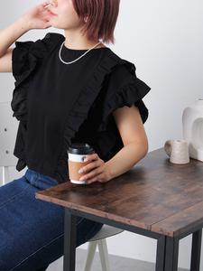 Топ с оборками