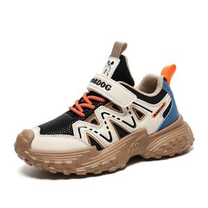 Износостойкие низкие детские кроссовки для повседневной жизни BOBDOG, хаки