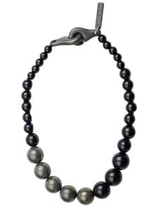 Collezione alessandro Короткое колье "Делия" черного цвета