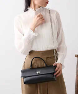 Сумка-клатч/Широкая сумка на цепочке/Клатч/Двусторонняя