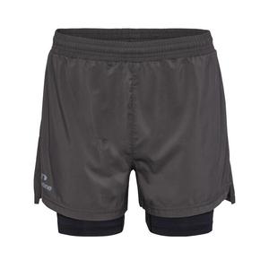 Женские шорты для бега Nwldetroit 2в1, легкий вес NEWLINE, цвет grau