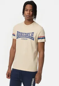 Футболка с принтом Lonsdale, Sand Navy Red
