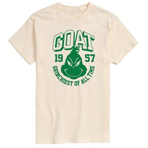Мужская футболка с рисунком Dr. Seuss Grinch The Goat Licensed Character, цвет Cream