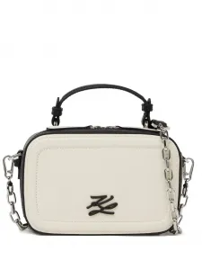 Маленькая сумка через плечо K/Autograph Karl Lagerfeld, бежевый