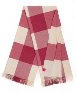 Плед из мериносовой шерсти с цветовыми блоками, 55 x 72 дюйма Southampton Home, Pink