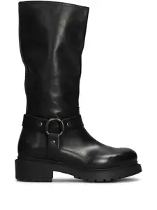 Кожаные ботинки Metisse, черный