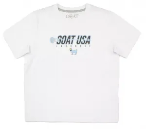 Футболка для лакросса GOAT USA Showtime, белый