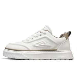 Коллекция Casual, нескользящие низкие кроссовки для скейтбординга для мужчин YEARCON, White Coffee Brown
