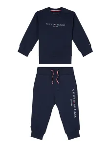 Рубашка и брюки Tommy Hilfiger "BABY ESSENTIAL CREWSUIT", синий