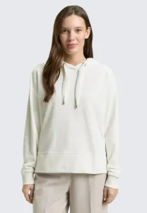 Толстовка с капюшоном Tom Tailor, Whisper White