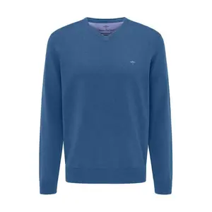 Свитер Fynch Hatton SFPK211 V Neck, синий