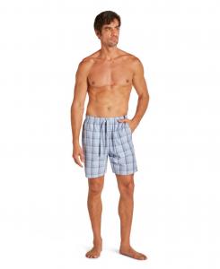 Мужские тканые пижамные шорты Tahari, Brunnera Blue Plaid